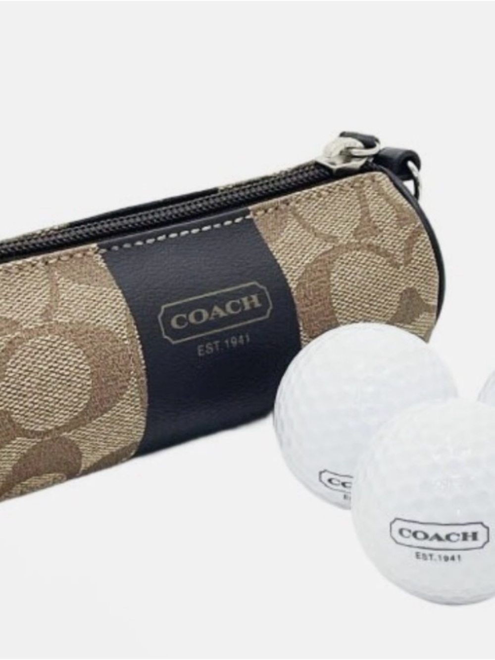 Coach 3 Golf Balls NWT
